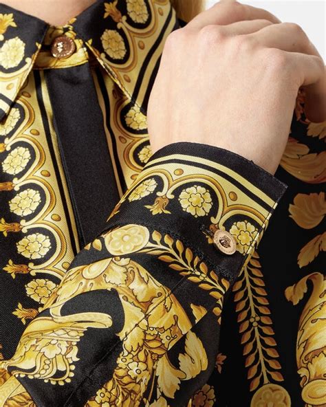 camice stampa versace|Camicie Eleganti .